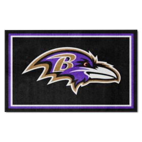 NFL - Baltimore Ravens 4'x6' Rug