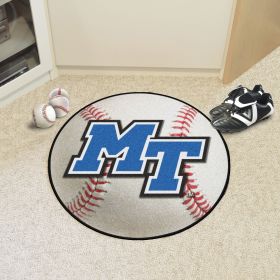 Middle Tennessee State Baseball Mat 27" diameter