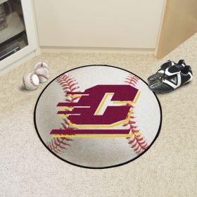 Central Michigan Baseball Mat 27" diameter