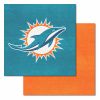 NFL - Miami Dolphins 18"x18" Carpet Tiles