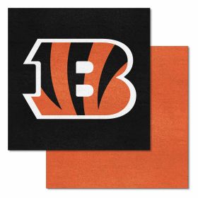 NFL - Cincinnati Bengals 18"x18" Carpet Tiles