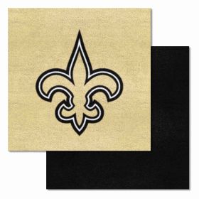 NFL - New Orleans Saints 18"x18" Carpet Tiles