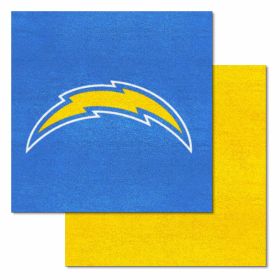 NFL - Los Angeles Chargers 18"x18" Carpet Tiles