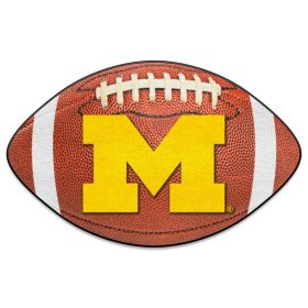 Michigan Football Rug 20.5"x32.5"