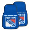 NHL - New York Rangers 2-pc Printed Carpet Car Mats 17"x27"