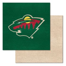 NHL - Minnesota Wild 18"x18" Carpet Tiles