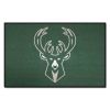 NBA - Milwaukee Bucks Starter Rug 19" x 30"