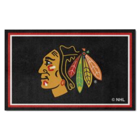 NHL - Chicago Blackhawks 4'x6' Rug