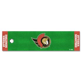 NHL - Ottawa Senators Putting Green Mat 18"x72"