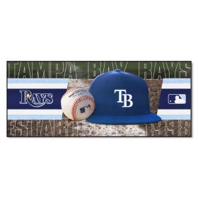 MLB - Tampa Bay Rays Baseball Runner 30"x72"