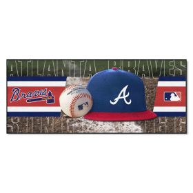 MLB - Atlanta Braves Baseball Runner 30"x72"