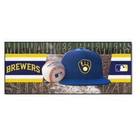 MLB - Milwaukee Brewers Baseball Runner 30"x72"