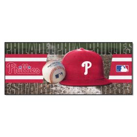 MLB - Philadelphia Phillies Baseball Runner 30"x72"