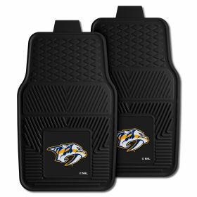 NHL - Nashville Predators 2-pc Vinyl Car Mats 17"x27"