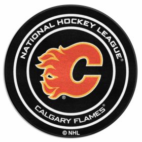 NHL - Calgary Flames Puck Mat 27" diameter