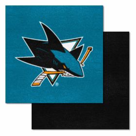 NHL - San Jose Sharks 18"x18" Carpet Tiles