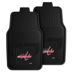 NHL - Washington Capitals 2-pc Vinyl Car Mats 17"x27"