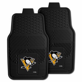 NHL - Pittsburgh Penguins 2-pc Vinyl Car Mats 17"x27"