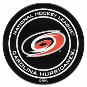 NHL - Carolina Hurricanes Puck Mat 27" diameter