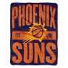 Suns OFFICIAL NBA Clear Out Micro Raschel Throw Blanket; 46" x 60"