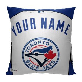 [Personalization Only] OFFICIAL MLB Jersey Personalized Pillow - Toronto Blue Jays