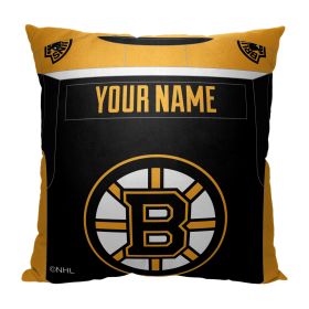 [Personalization Only] OFFICIAL NHL Jersey Personalized Pillow - Bruins