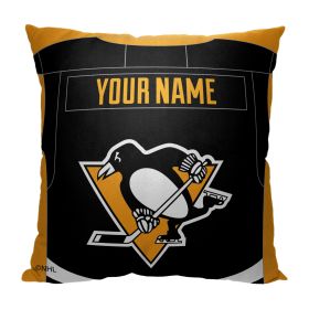 [Personalization Only] OFFICIAL NHL Jersey Personalized Pillow - Penguins