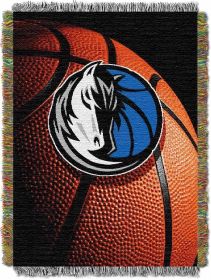 Mavericks OFFICIAL National Basketball Association; "Photo Real" 48"x 60" Woven Tapestry Throw by The Northwest Company