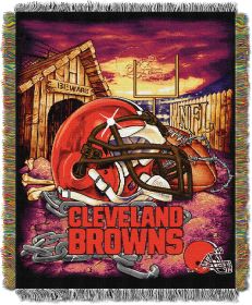 NFL 051 Browns Home Field Advantage Tapestry