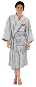 OFFICIAL NFL Women's Sherpa Bath Robe - BUCS (GREY)