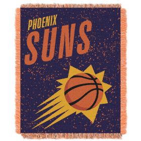 Suns OFFICIAL NBA "Headliner" Woven Jacquard Throw Blanket