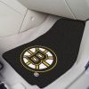 NHL - Boston Bruins 2-pc Printed Carpet Car Mats 17"x27"