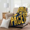 Pacers OFFICIAL NBA Clear Out Micro Raschel Throw Blanket; 46" x 60"