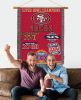 NFL 051 49ers Commemorative Series 5x Champs Tapestry