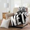 Nets OFFICIAL NBA Clear Out Micro Raschel Throw Blanket; 46" x 60"