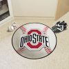 Ohio State Baseball Mat 27" diameter