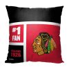 [Personalization Only] OFFICIAL NHL Colorblock Pillow - Chicago Blackhawks