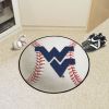 West Virginia Baseball Mat 27" diameter