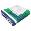 [Personalization Only] OFFICIAL NHL Colorblock Beach Towel - Vancouver Canucks