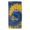 Warriors OFFICIAL NBA "Psychedelic" Beach Towel; 30" x 60"