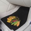 NHL - Chicago Blackhawks 2-pc Printed Carpet Car Mats 17"x27"