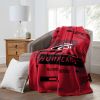 Hurricanes OFFICIAL NHL "Digitize" Raschel Throw Blanket; 60" x 80"